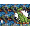 Dinosaur Roar 3D pop-up greeting card + envelope