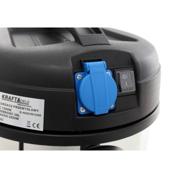 Odkurzacz przemysłowy 20L 1200W KD483