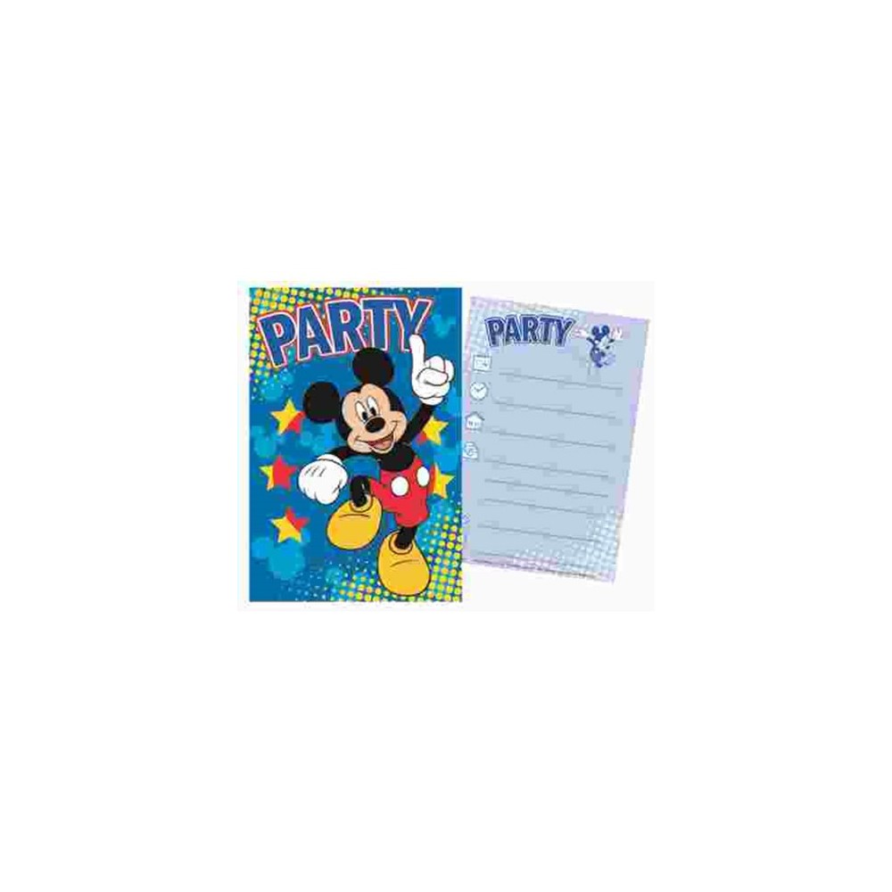 Disney Mickey  Party Invitation