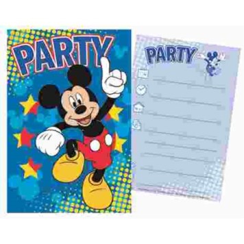 Disney Mickey  Party Invitation