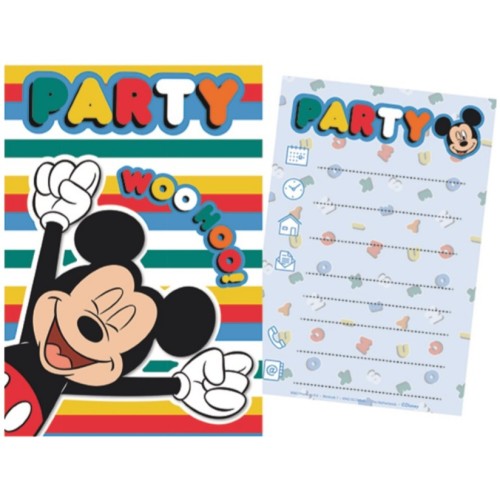 Disney Mickey  Party Invitation