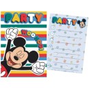 Disney Mickey  Party Invitation