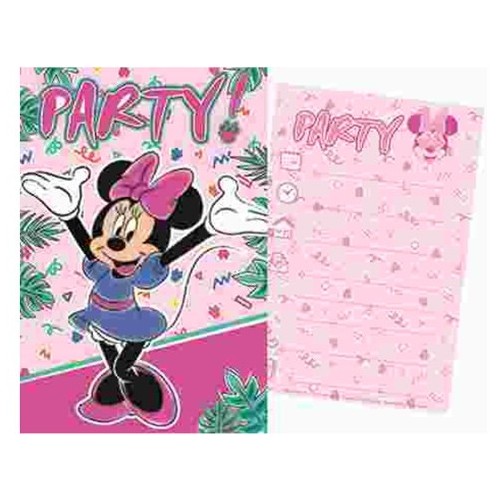 Disney Minnie  Party Invitation