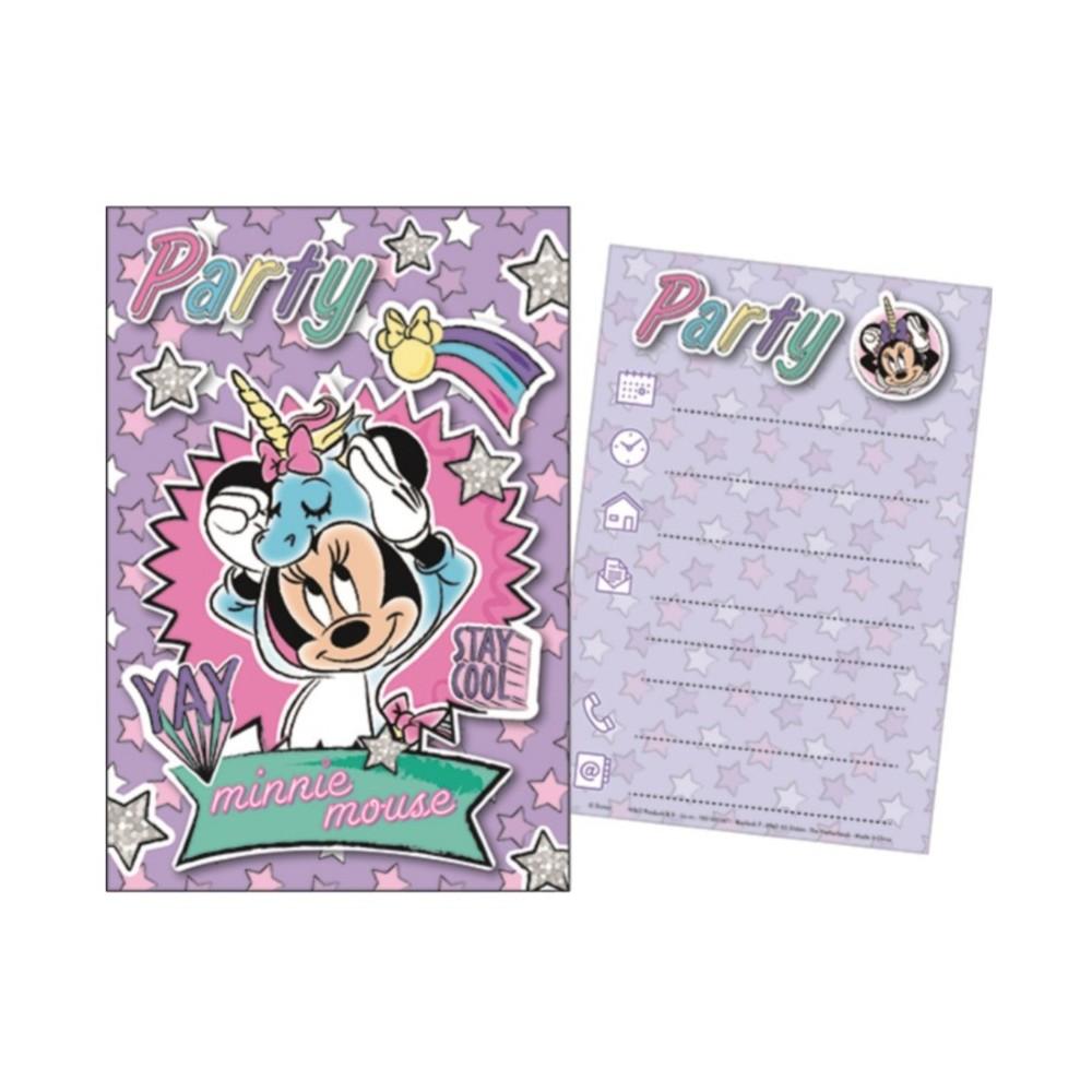 Disney Minnie  Party Invitation