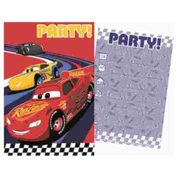 Disney Cars Party Invitation