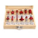 Zestaw Frezów do drewna KD10282 12szt. frez 8mm