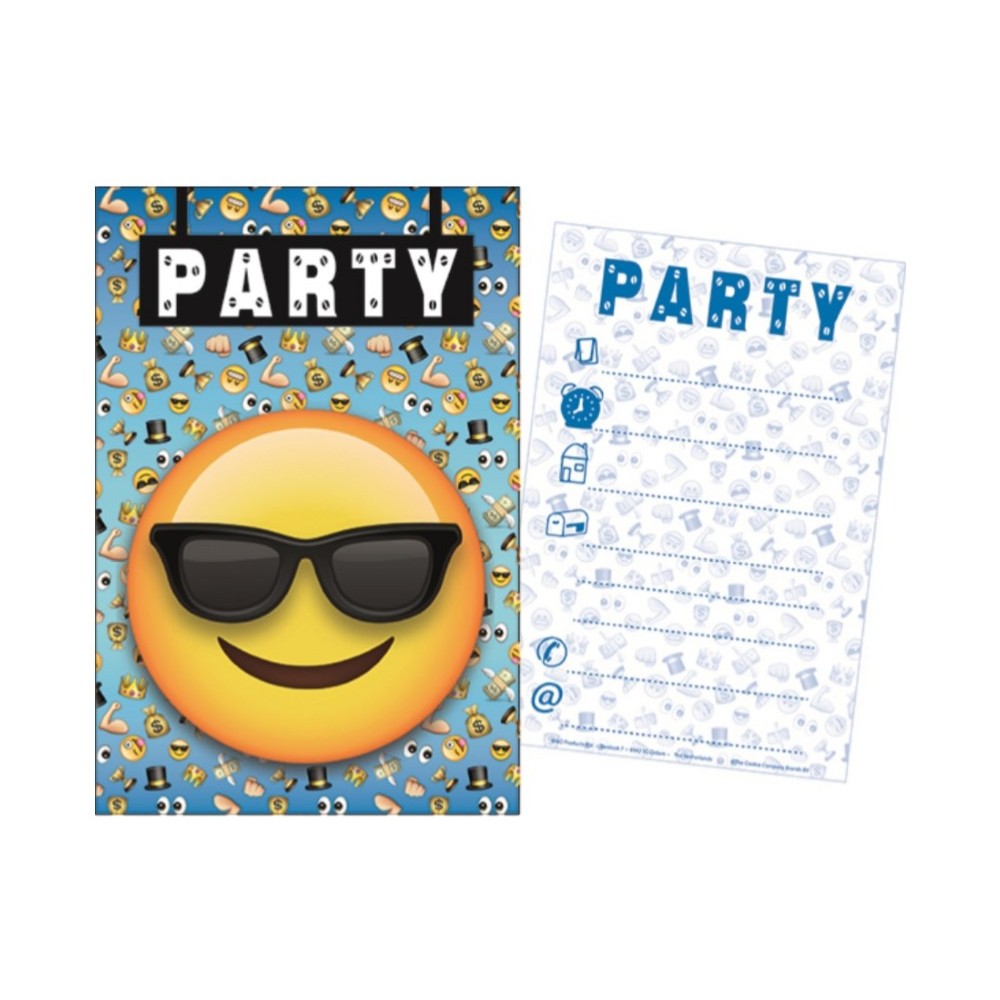 Emoji  Party Invitation