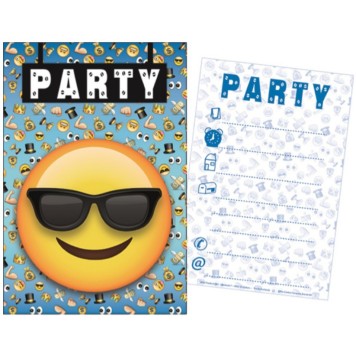 Emoji  Party Invitation
