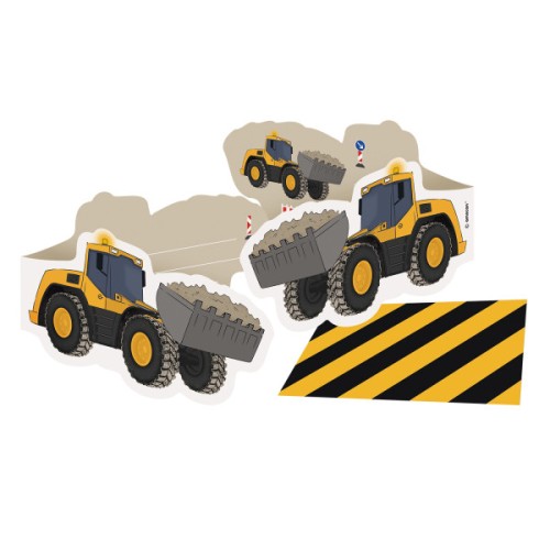 Construction Sand Party Invitation Set of 8