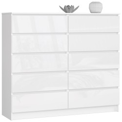 KOMODA K140 10SZ CLP PK BIAŁY POŁYSK