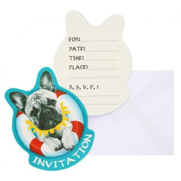 Summer Hawaiian Hawaii Party invitation pack of 6