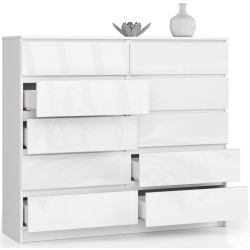 KOMODA K140 10SZ CLP PK BIAŁY POŁYSK