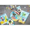 Summer Hawaiian Hawaii Party invitation pack of 6
