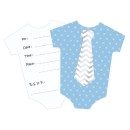 Baby Little Boy Blue Invitation Set of 6