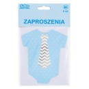 Baby Little Boy Blue Invitation Set of 6