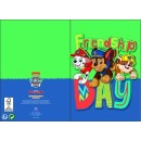 Paw Patrol Friendship 3D pop-up greeting card + envelope