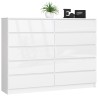 KOMODA K160 10SZ CLP PK BIAŁY POŁYSK