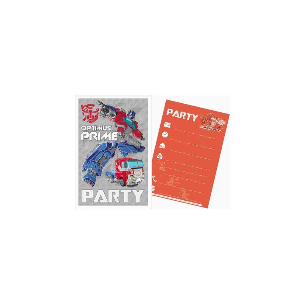 Transformers Party Invitation