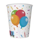 Animals Funny Panda paper cup 8 pieces 250 ml