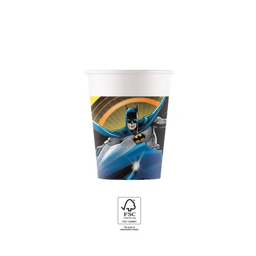 Batman Rogue Rage paper cup 8 pcs 200 ml FSC