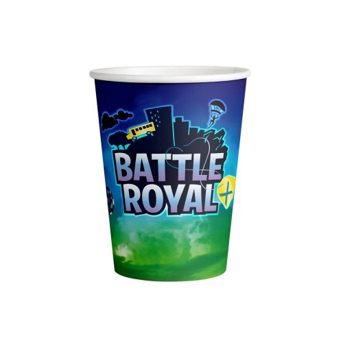 Battle Royal Storm paper cup 8 pcs 250 ml