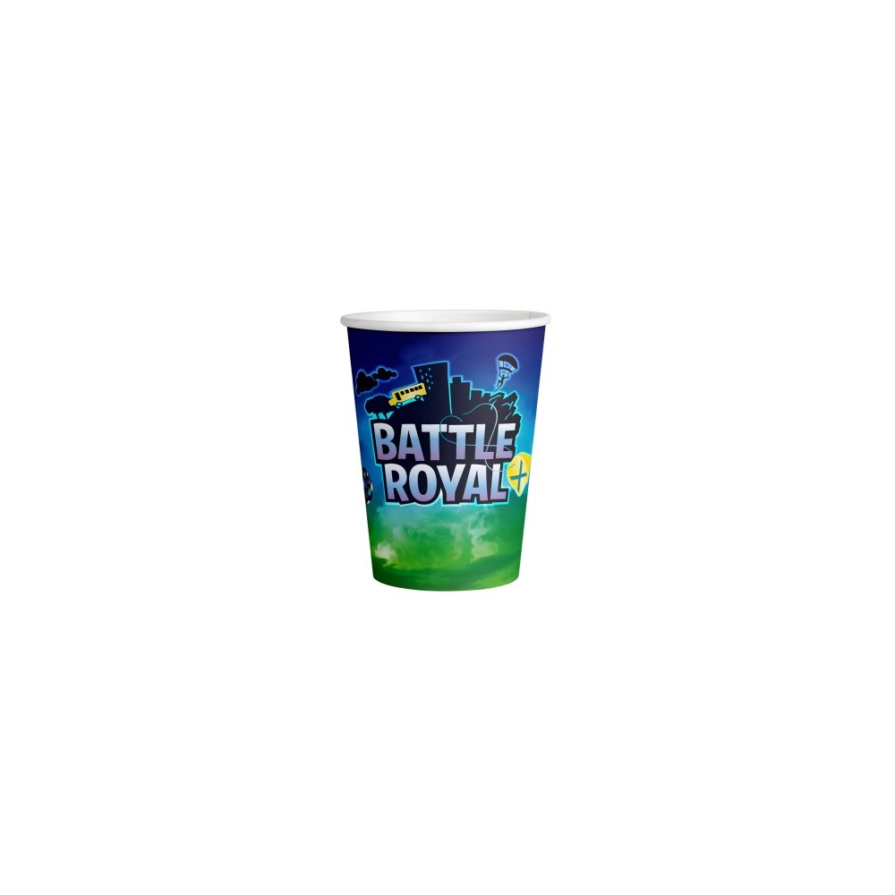 Battle Royal Storm paper cup 8 pcs 250 ml