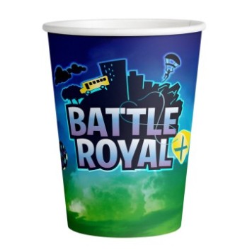 Battle Royal Storm paper cup 8 pcs 250 ml