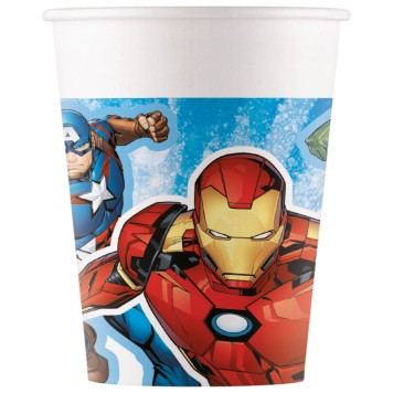 Avengers Evergreen paper cup 8 pcs 200 ml FSC