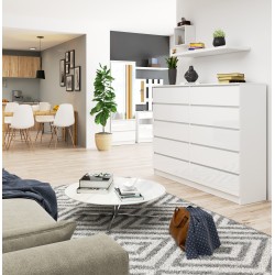 KOMODA K160 10SZ CLP PK BIAŁY POŁYSK