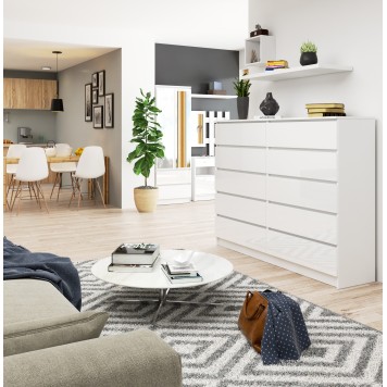 KOMODA K160 10SZ CLP PK BIAŁY POŁYSK