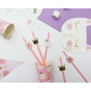 Cat Sleepy paper cup set of 6, 250 ml