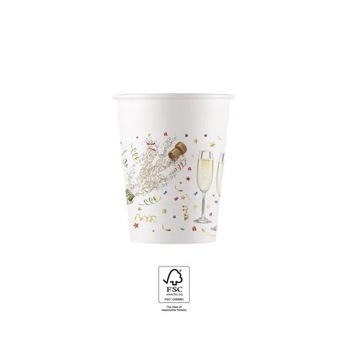Sparkling Celebration Sparkling Celebration paper cup 8 pcs 200 ml FSC