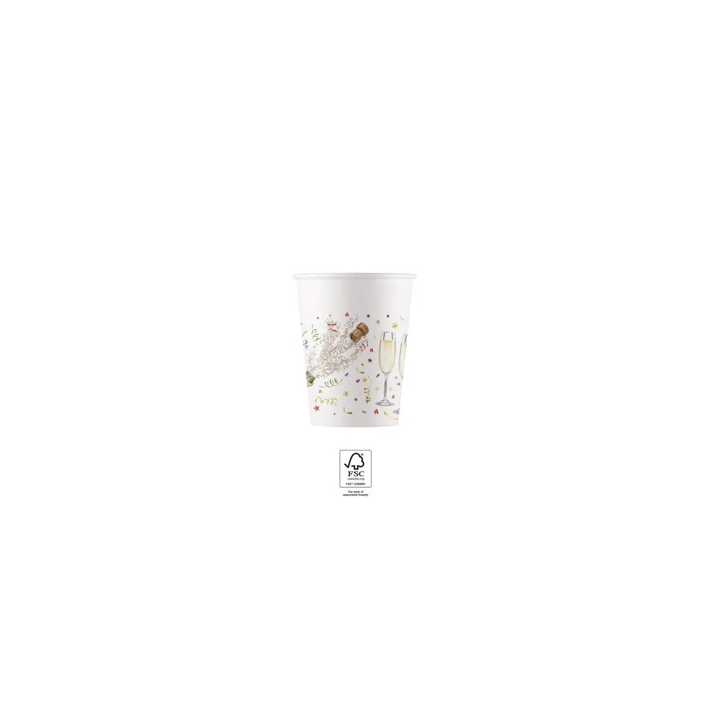 Sparkling Celebration Sparkling Celebration paper cup 8 pcs 200 ml FSC