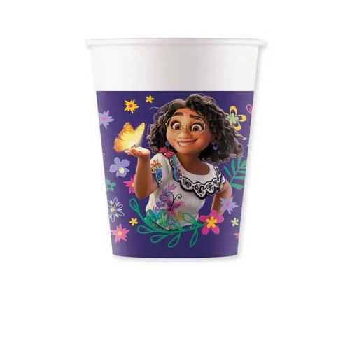 Disney Encanto Flower paper cup 8 pcs 200 ml