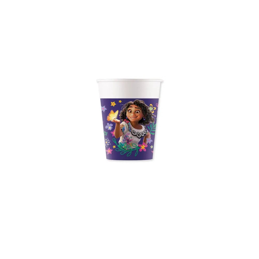 Disney Encanto Flower paper cup 8 pcs 200 ml