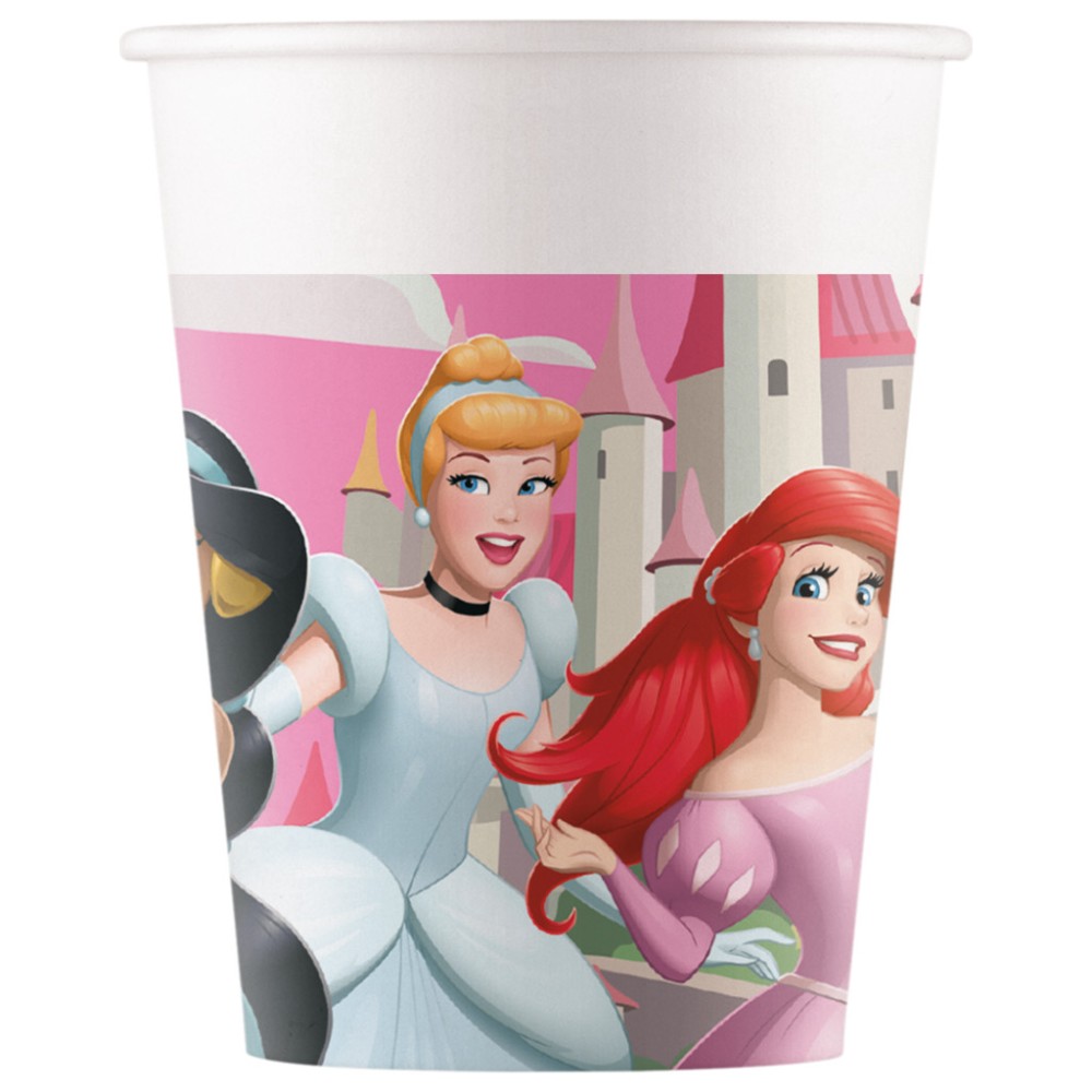 Disney Princess Create Your World paper cup 8-pack 200 ml FSC
