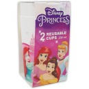 Disney Princess Dreaming plastic cup set of 2, 230 ml