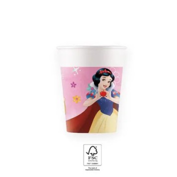 Disney Princess Live Your Story paper cup 8 pcs 200 ml FSC