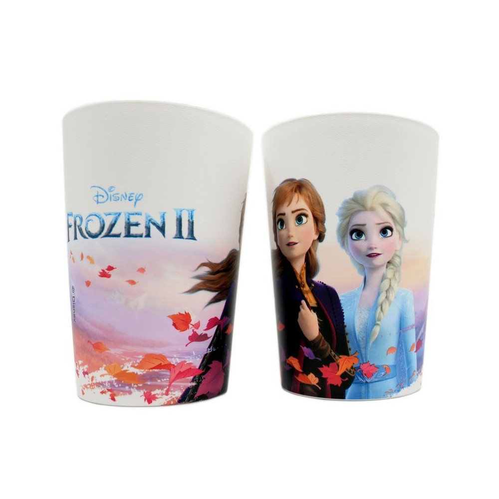 Disney Frozen Leaf plastic cup 2-piece set 230 ml