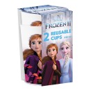 Disney Frozen Leaf plastic cup 2-piece set 230 ml