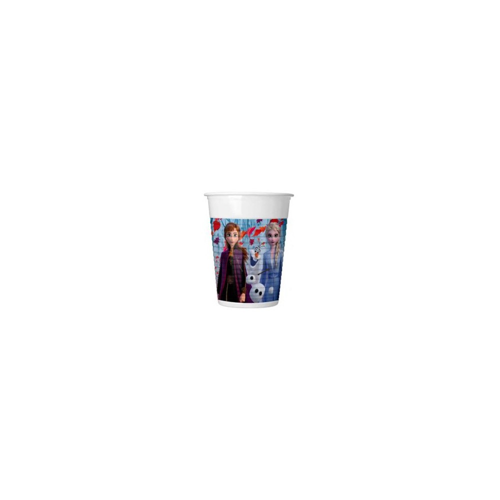 Disney Frozen Leaf plastic cup 8 pcs 200 ml