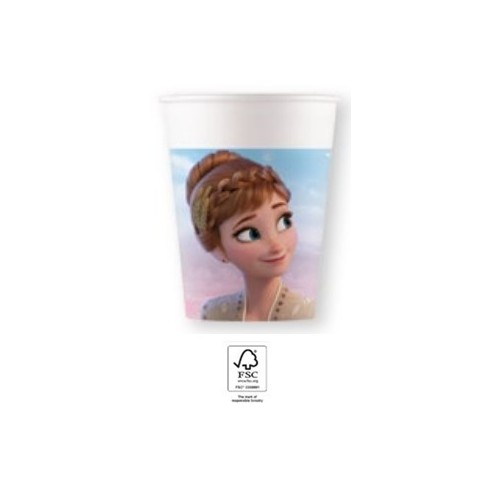 Disney Frozen Wind  paper cup pack of 8, 200 ml, FSC
