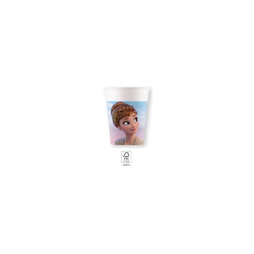 Disney Frozen Wind  paper cup pack of 8, 200 ml, FSC