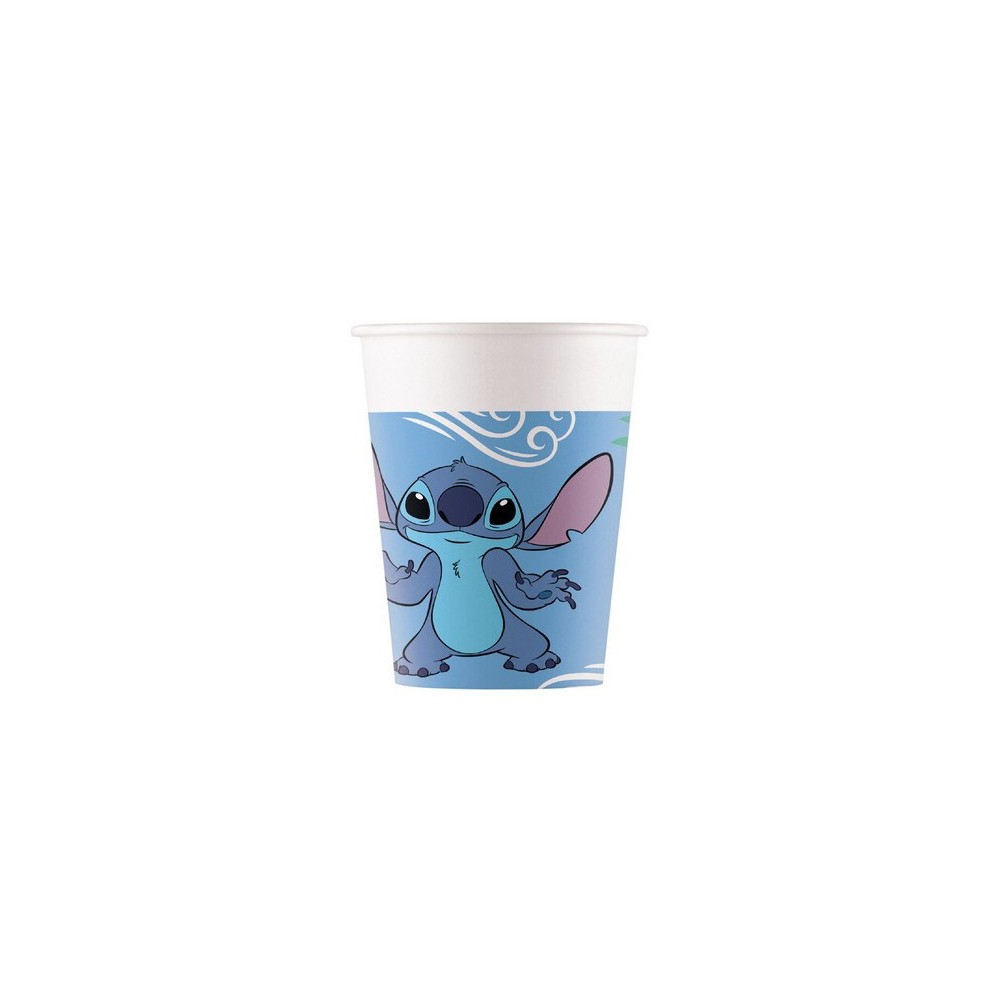 Disney Lilo and Stitch Angel paper cup 8 pcs 200 ml FSC