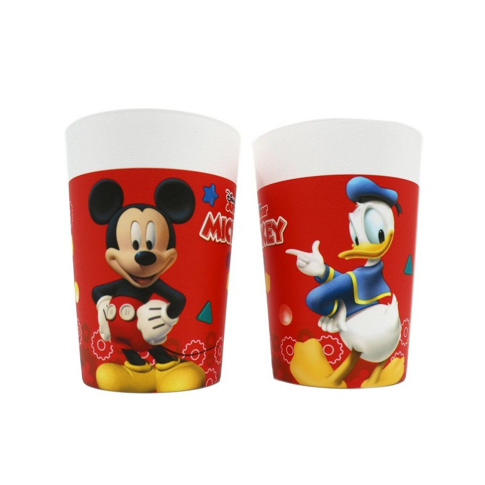 Disney Mickey  Playful plastic cup 2-piece set 230 ml