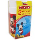 Disney Mickey  Playful plastic cup 2-piece set 230 ml