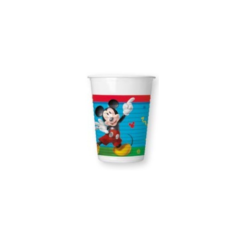 Disney Mickey  Rock the House plastic cup set of 8, 200 ml