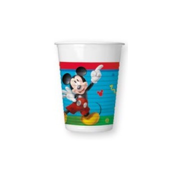 Disney Mickey  Rock the House plastic cup set of 8, 200 ml