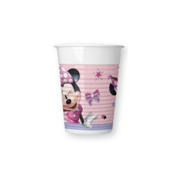 Disney Minnie  Junior plastic cup 8 pcs 200 ml