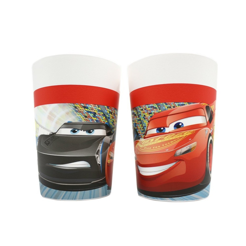 Disney Cars Arena Race plastic cup 2-piece set 230 ml